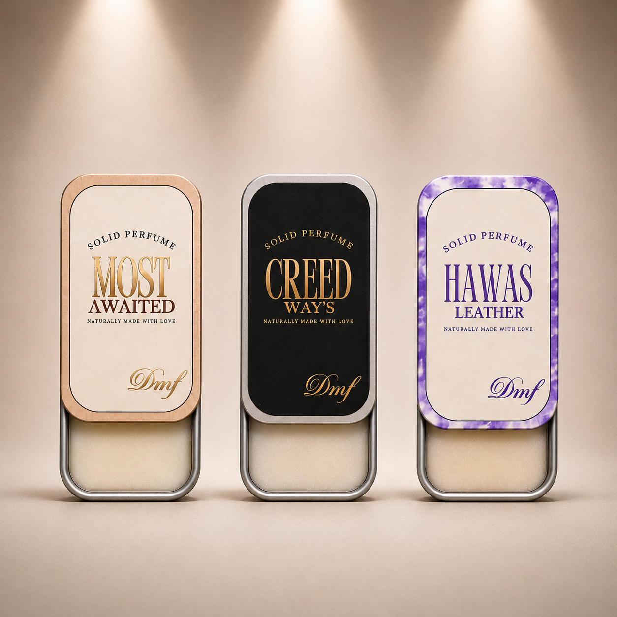 PREMIUM PACK OF 3 SOLID PERFUME