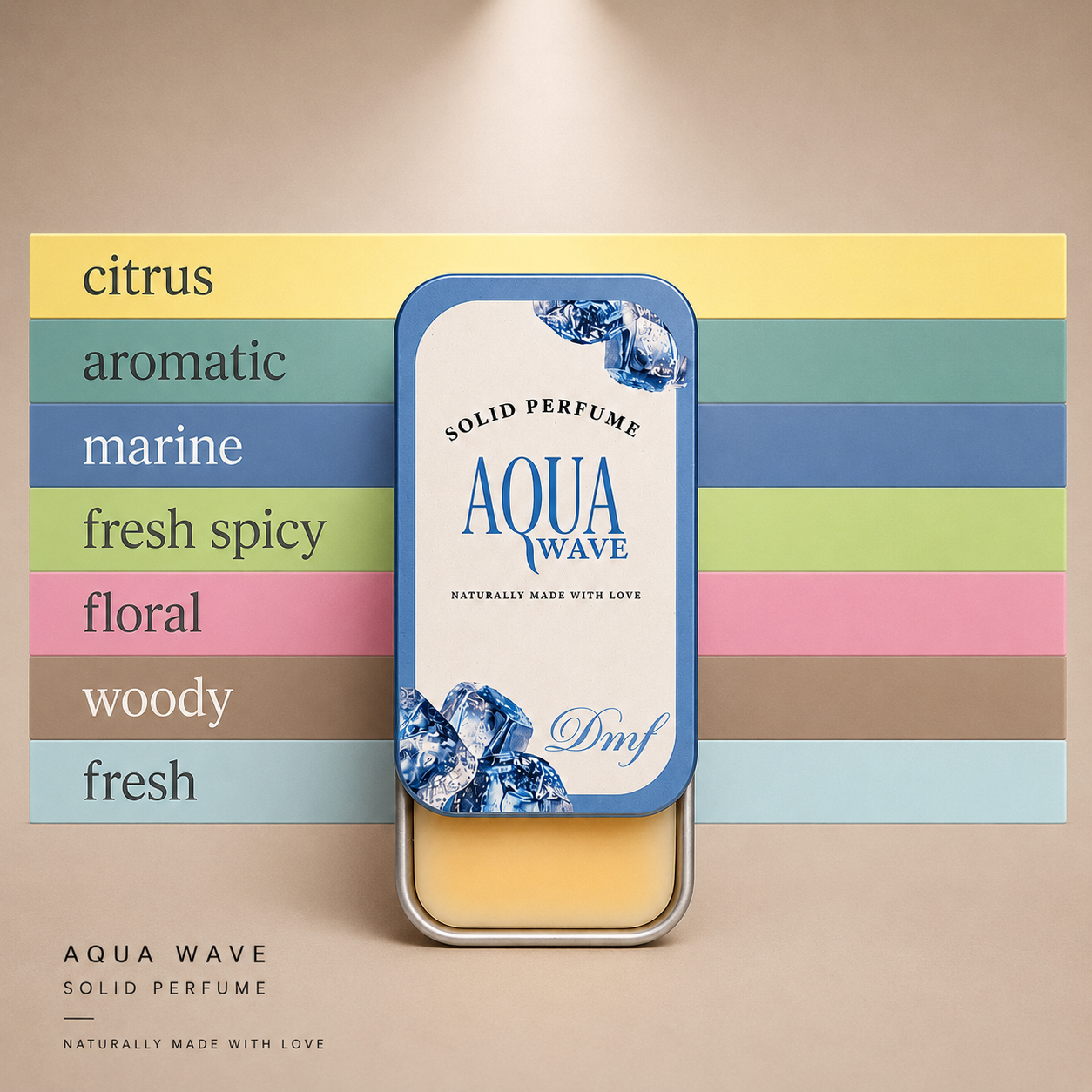 Aqua Wave | Unisex Solid Perfume